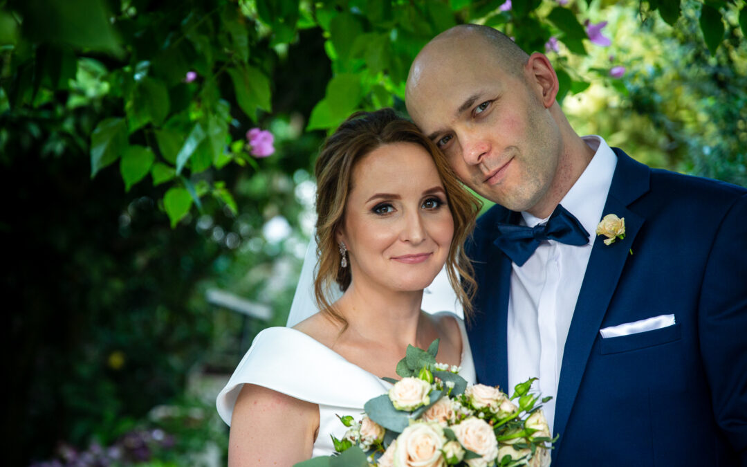 Agnieszka i Konrad – Sesja ślubna w Powsinie