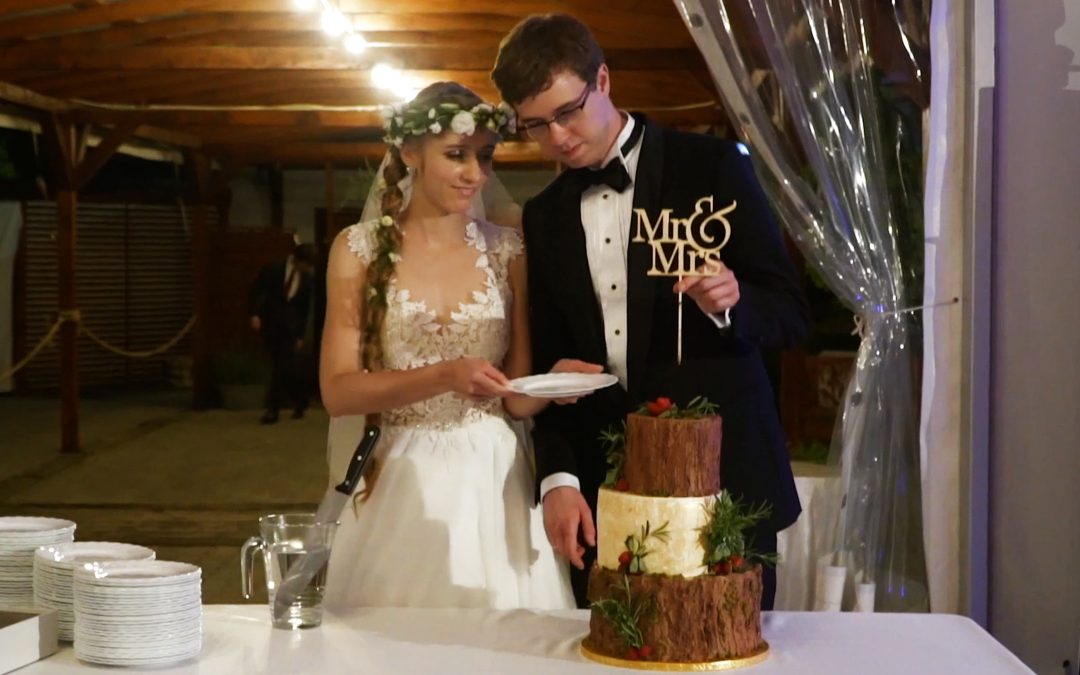 Tort na weselu Bogusi i Rafała